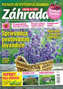 Titulná strana časopisu Záhrada 06/2025